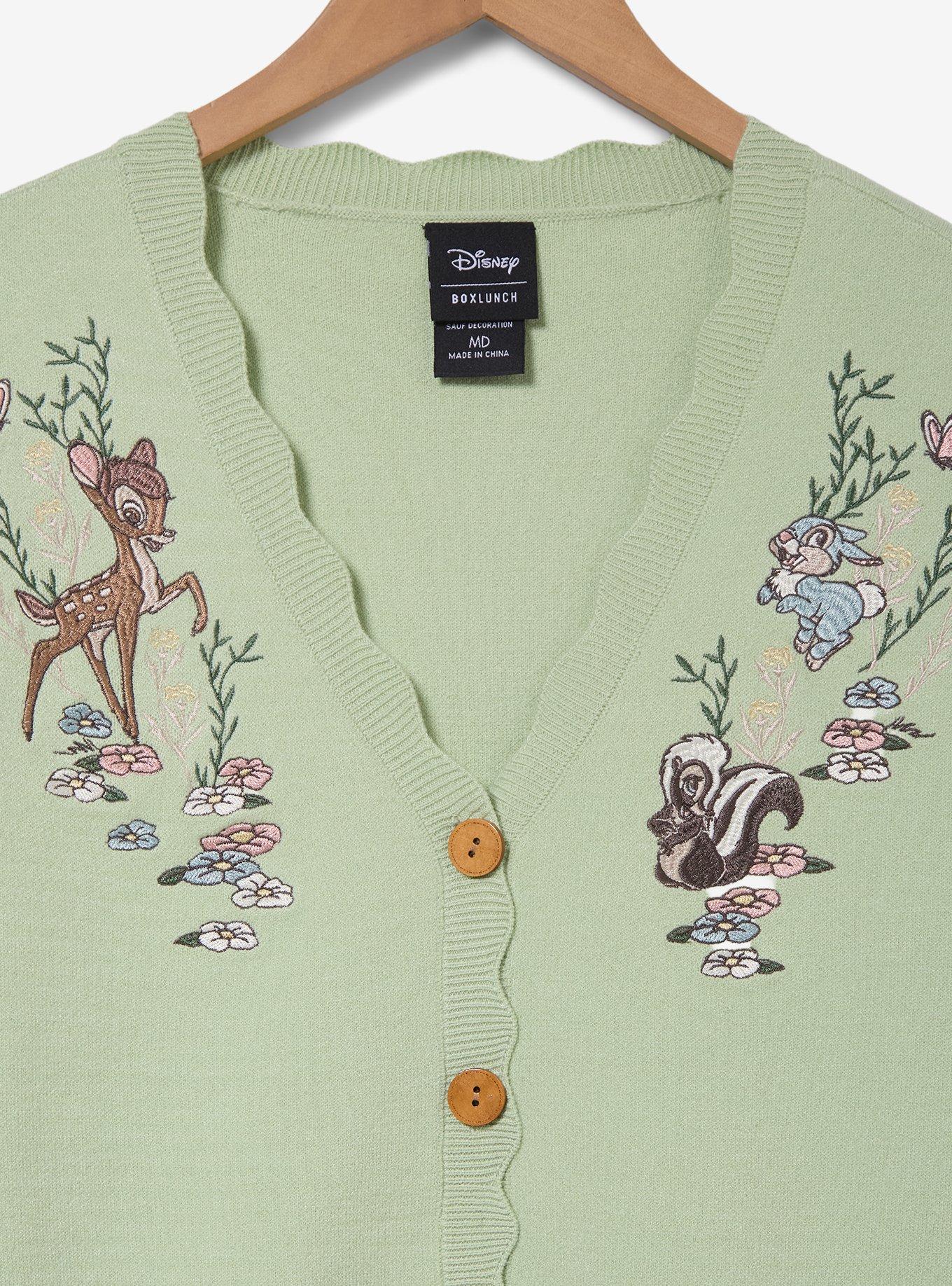 Cárdigan bordado floral de Bambi para mujer
