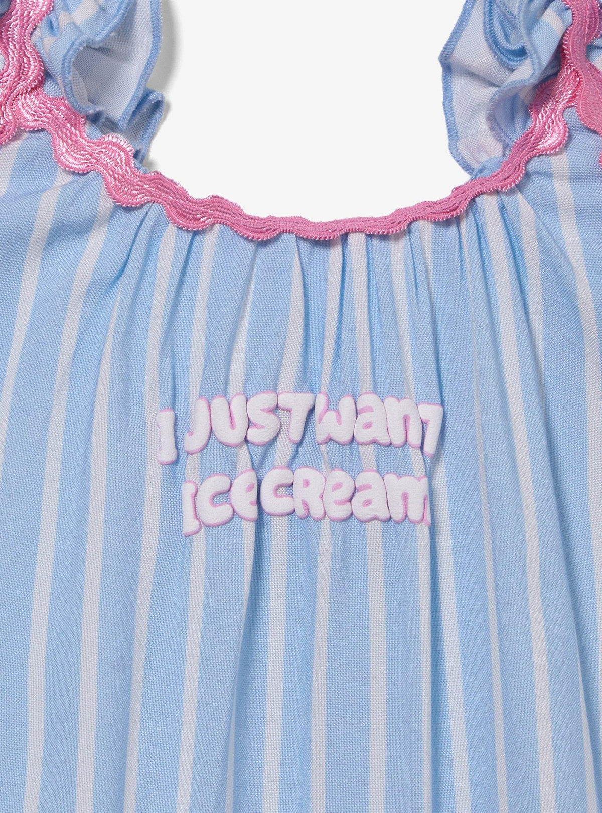 Vestido con volantes de helados Bluey