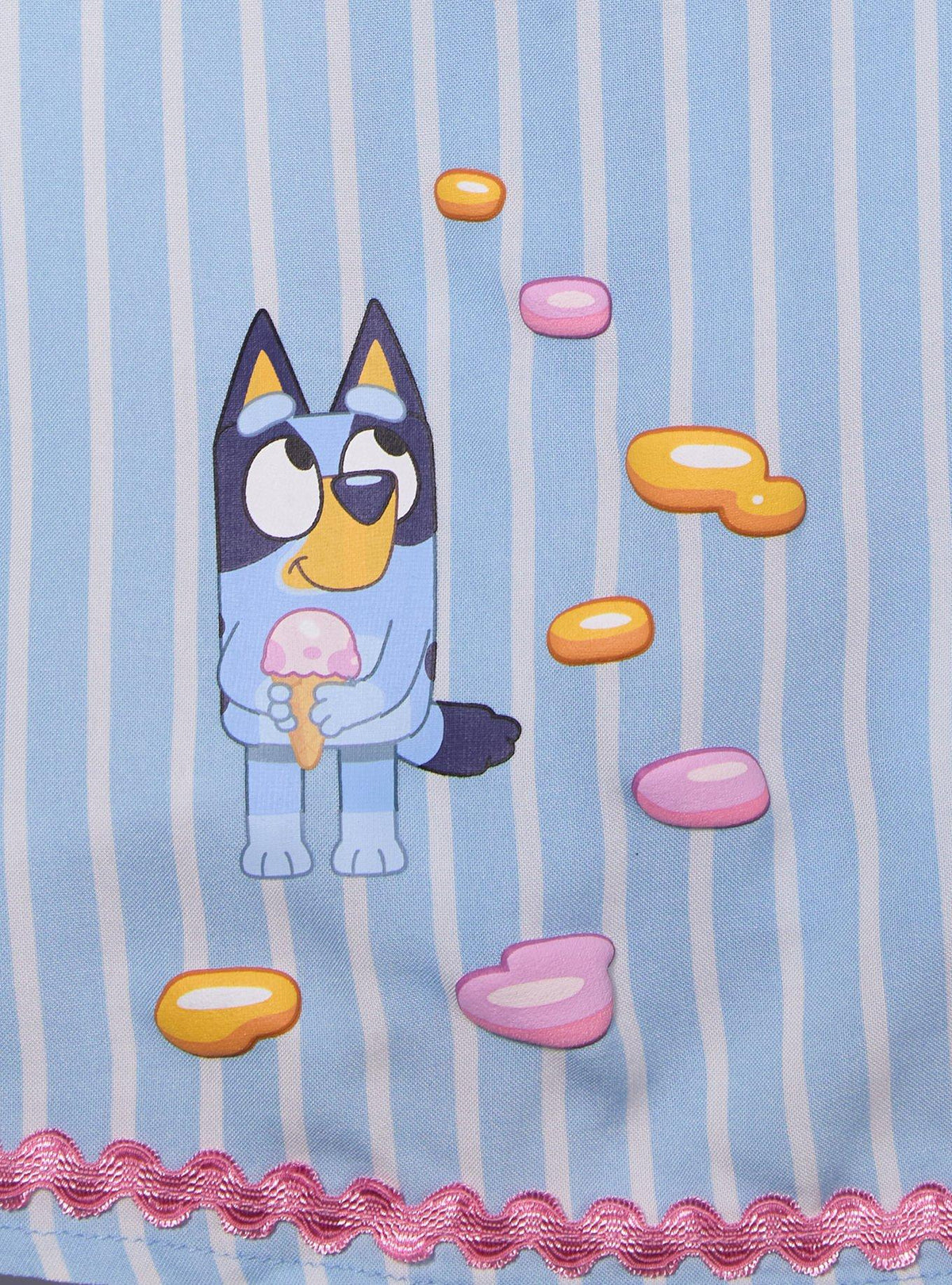 Vestido con volantes de helados Bluey