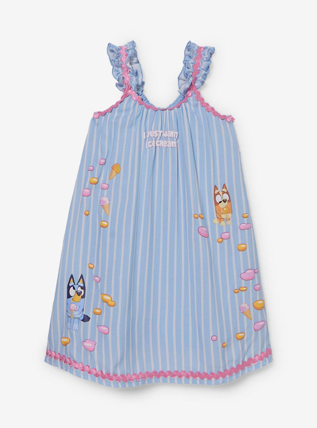 Vestido con volantes de helados Bluey