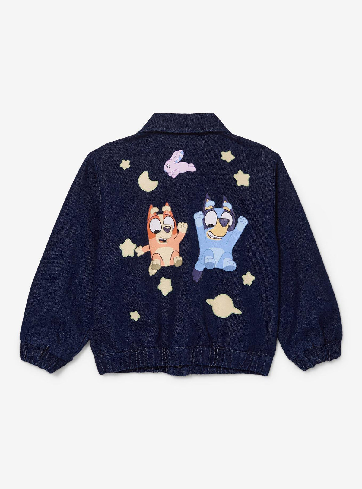 Chaqueta de mezclilla Bluey para niños pequeños
