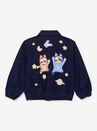 Chaqueta de mezclilla Bluey para niños pequeños