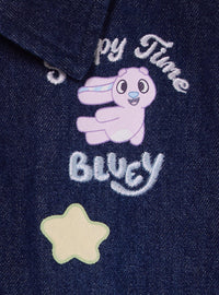 Chaqueta de mezclilla Bluey para niños pequeños