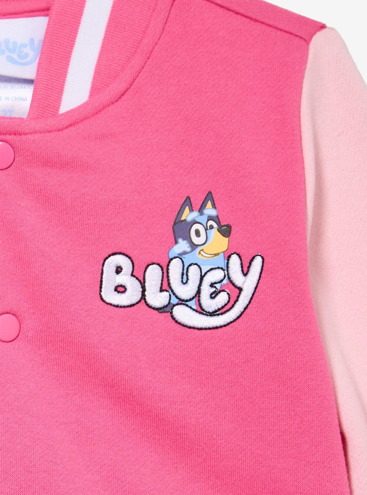 Chaqueta varsity Bluey Pizza Girls para niños pequeños