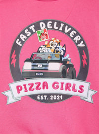 Chaqueta varsity Bluey Pizza Girls para niños pequeños