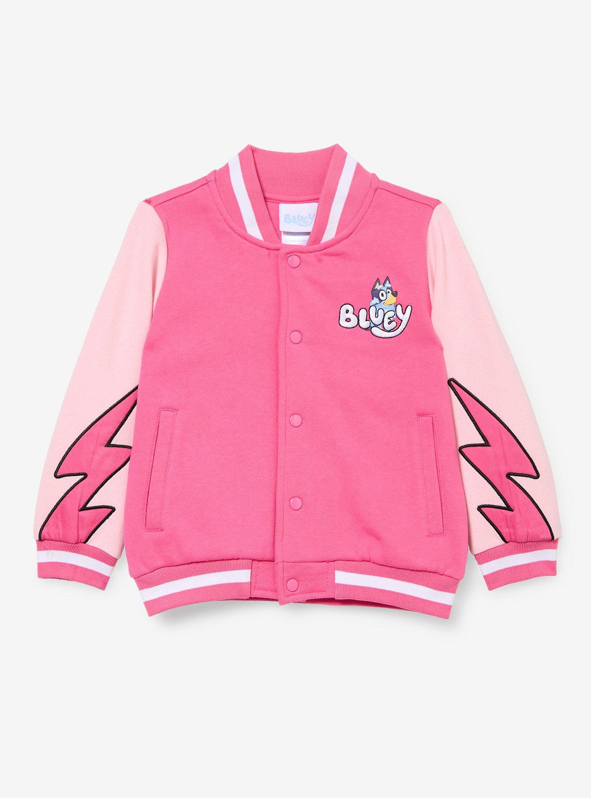 Chaqueta varsity Bluey Pizza Girls para niños pequeños