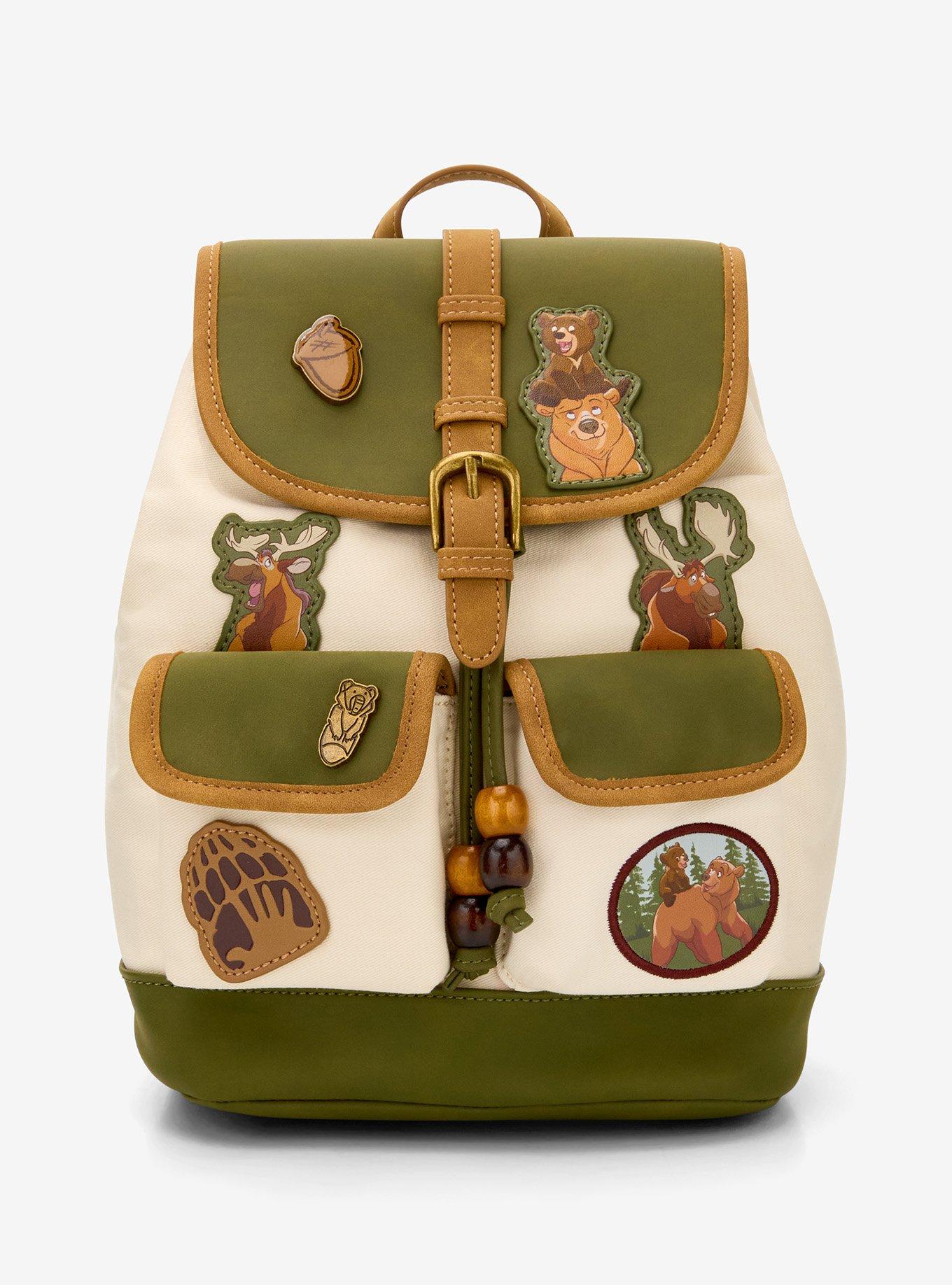 Mochila mini con parches de Brother Bear