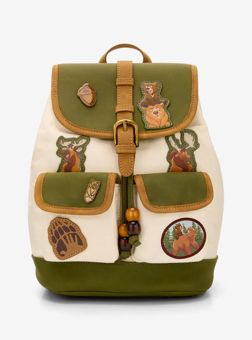 Mochila mini con parches de Brother Bear