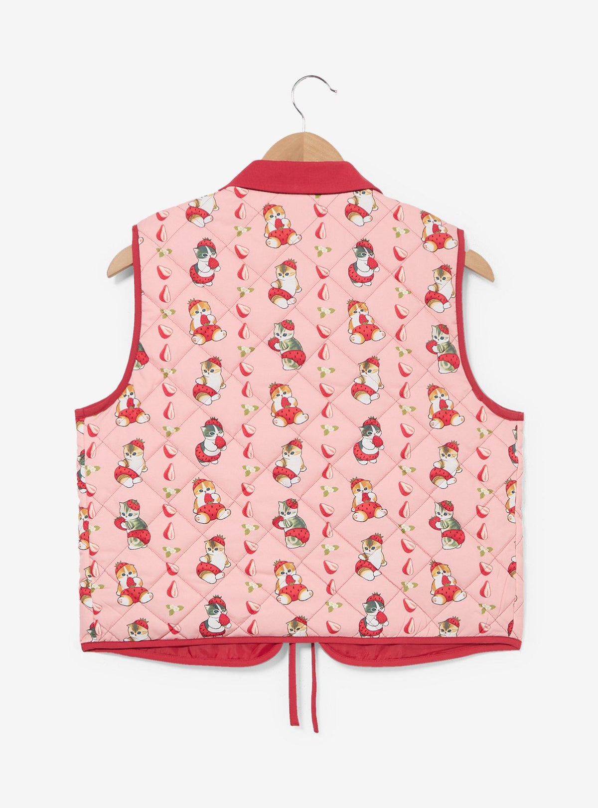Chaleco acolchado Strawberry Cats de mofusand