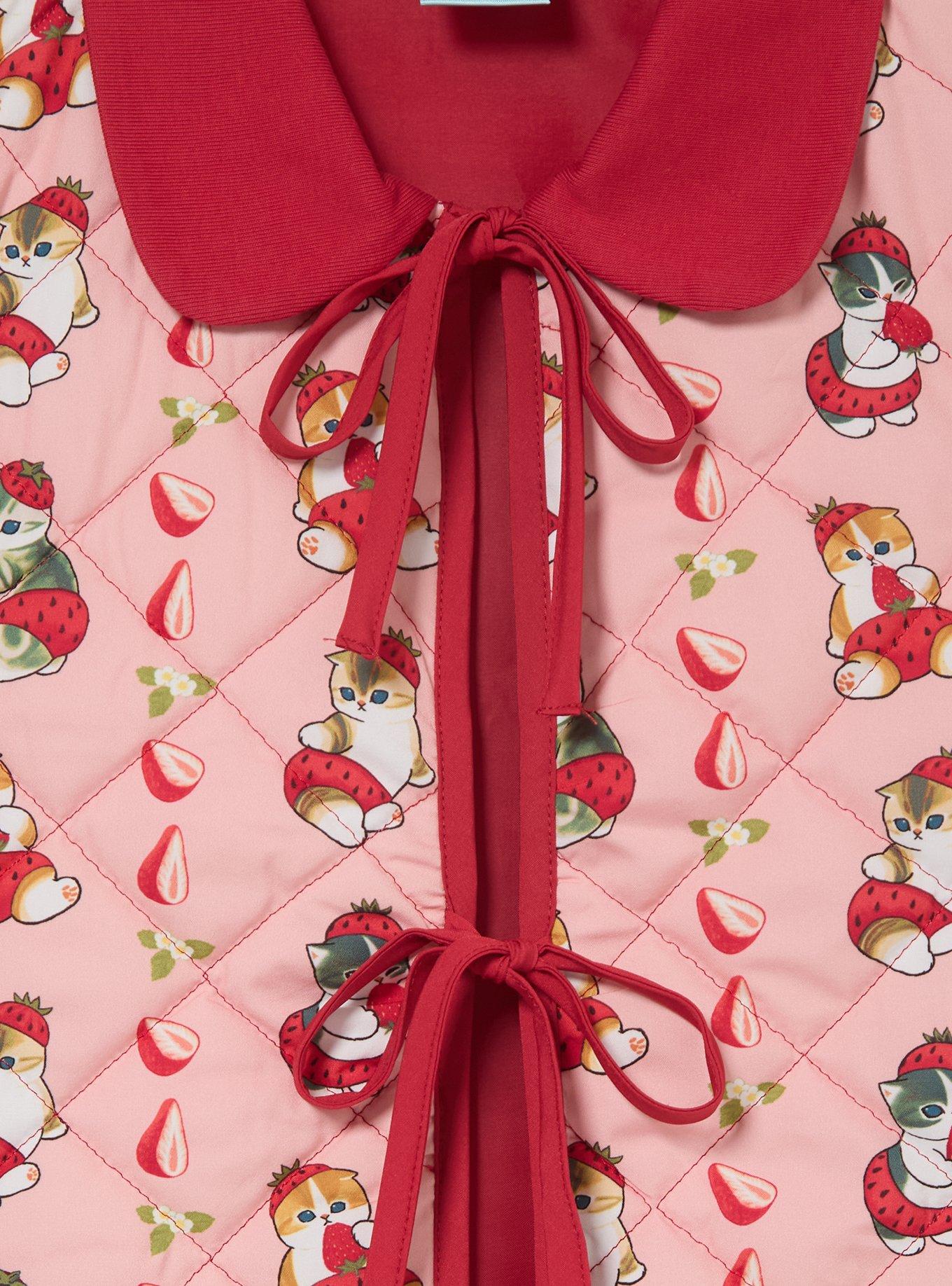 Chaleco acolchado Strawberry Cats de mofusand