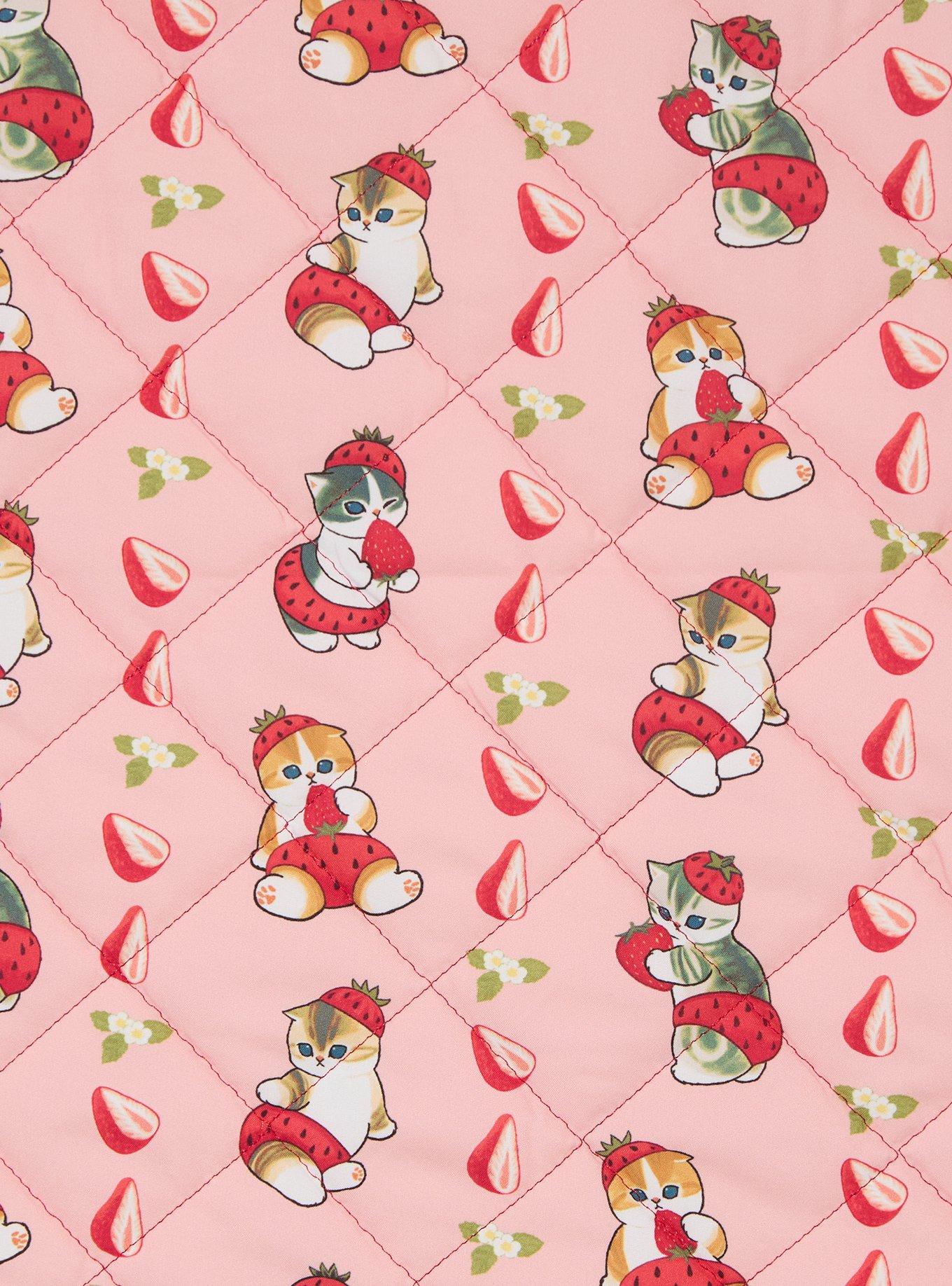 Chaleco acolchado Strawberry Cats de mofusand