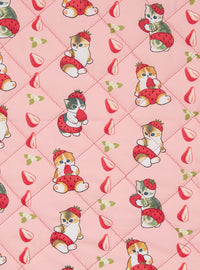 Chaleco acolchado Strawberry Cats de mofusand
