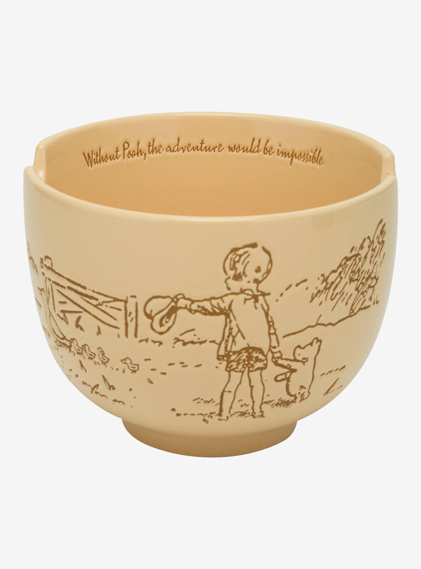 Tazón de ramen ilustrado de Winnie the Pooh