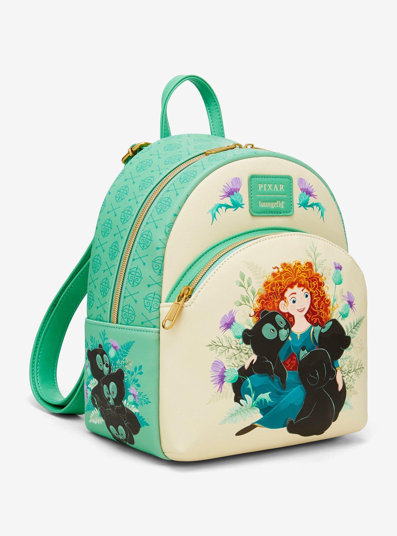 Mochila mini Disney Pixar Brave: Merida y sus hermanos