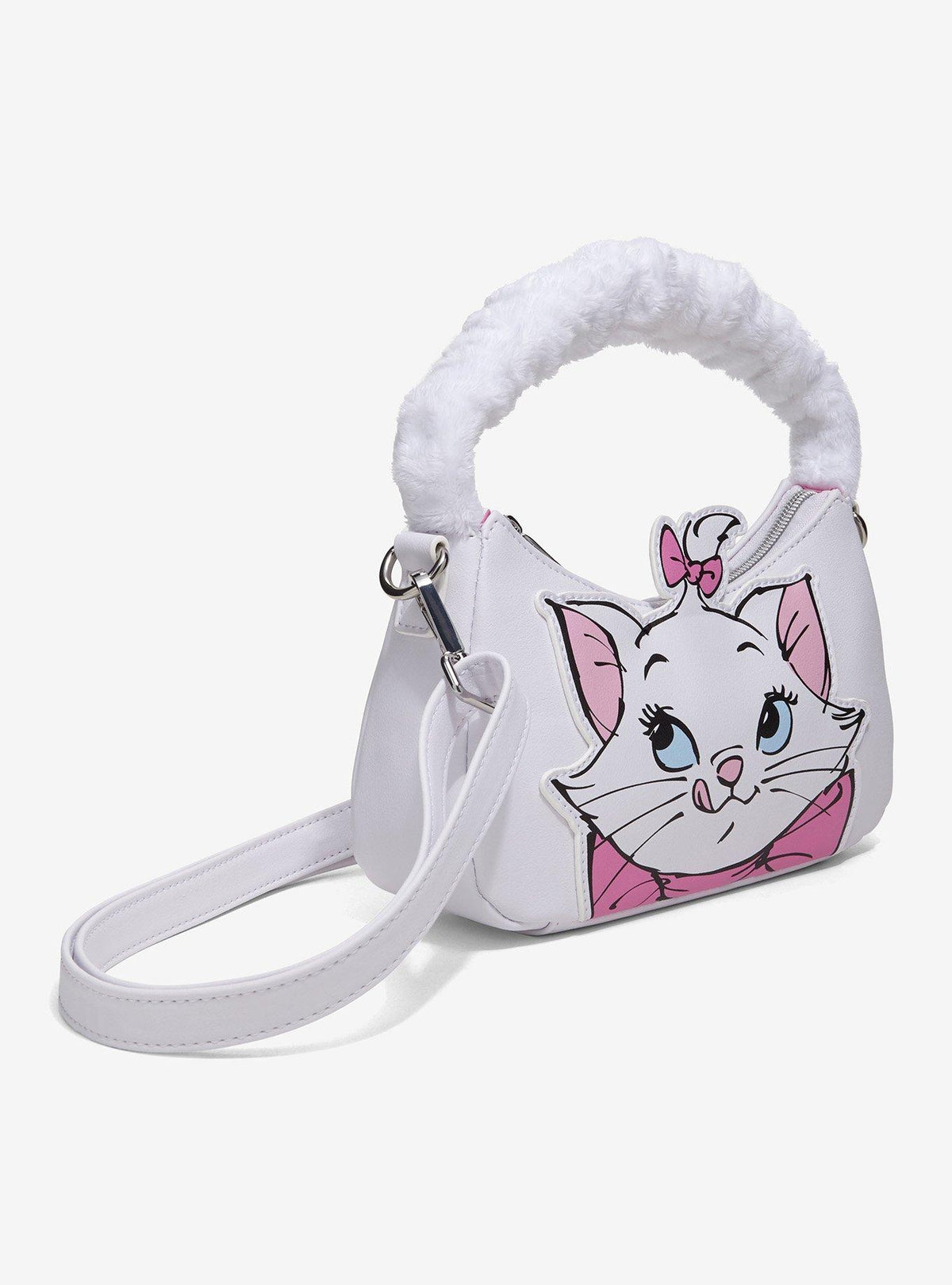 Cartera cruzada con asa peluda de Marie