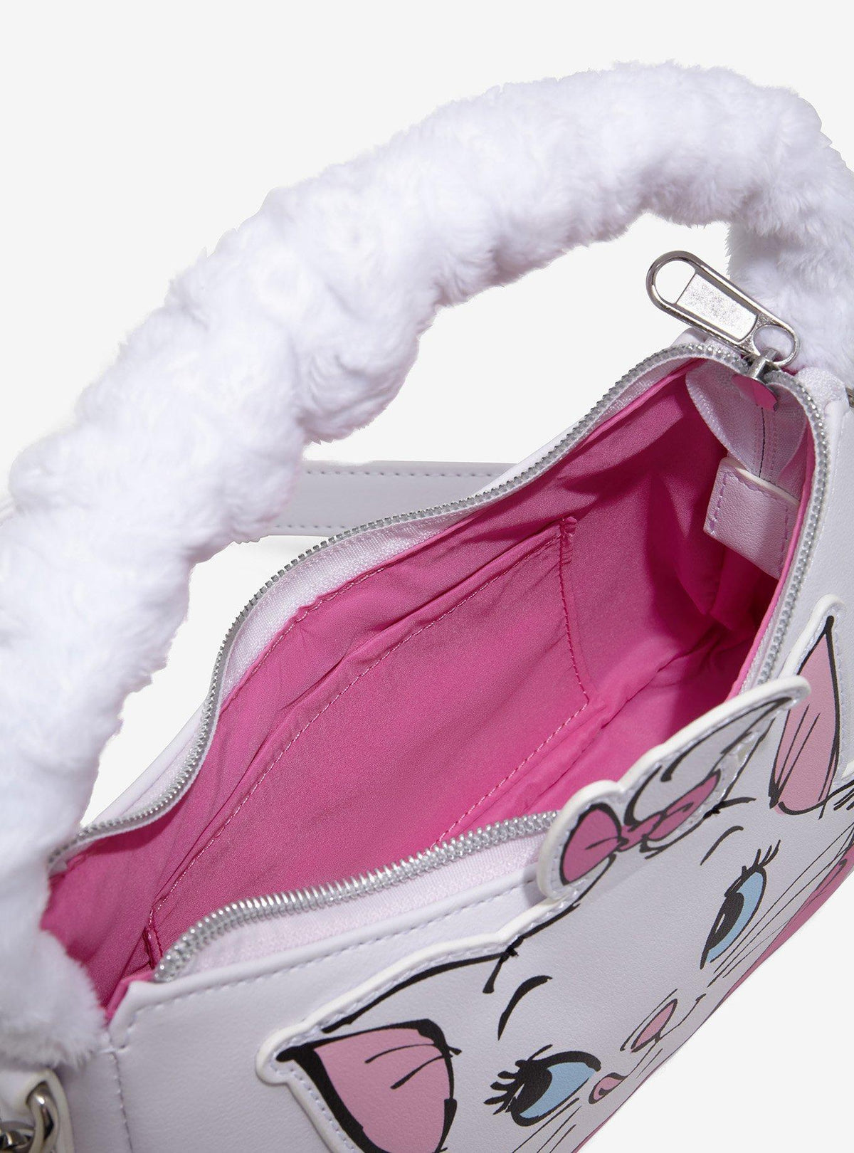 Cartera cruzada con asa peluda de Marie