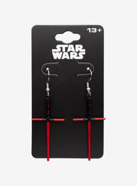 Star Wars: Aros colgantes del sable de luz de Kylo Ren