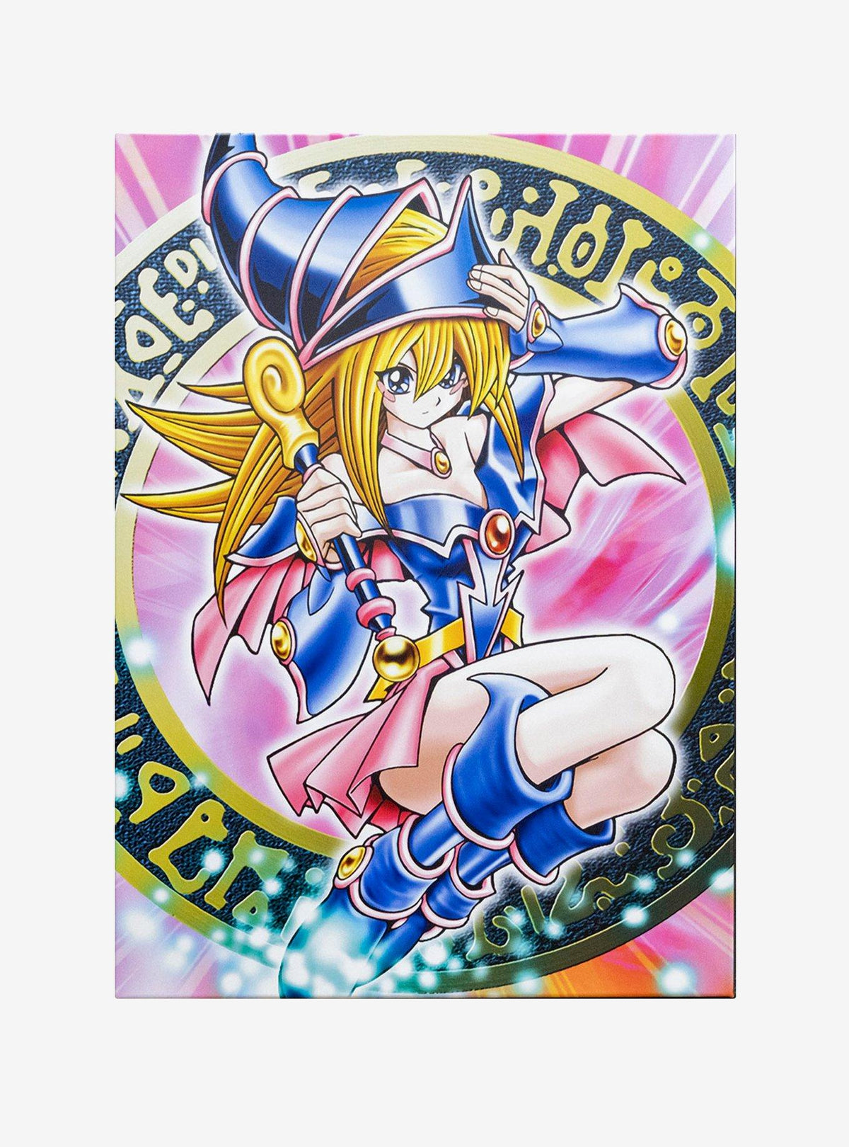 Póster metálico Yu-Gi-Oh! Dark Magician Girl