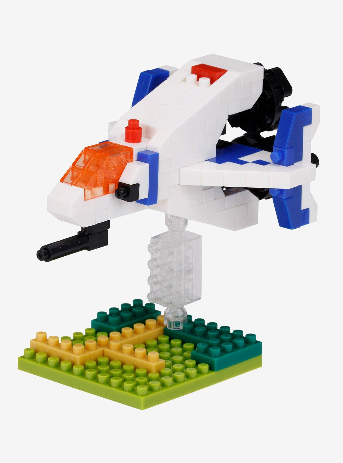 Kit nanoblock para armar Solvalou de Xevious