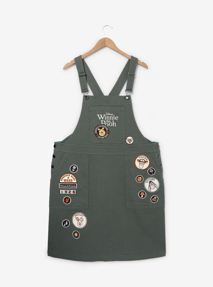 Vestido jardinera Winnie the Pooh para mujer talla grande
