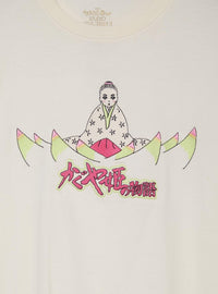 Polera bordada Princess Kaguya, tallas plus