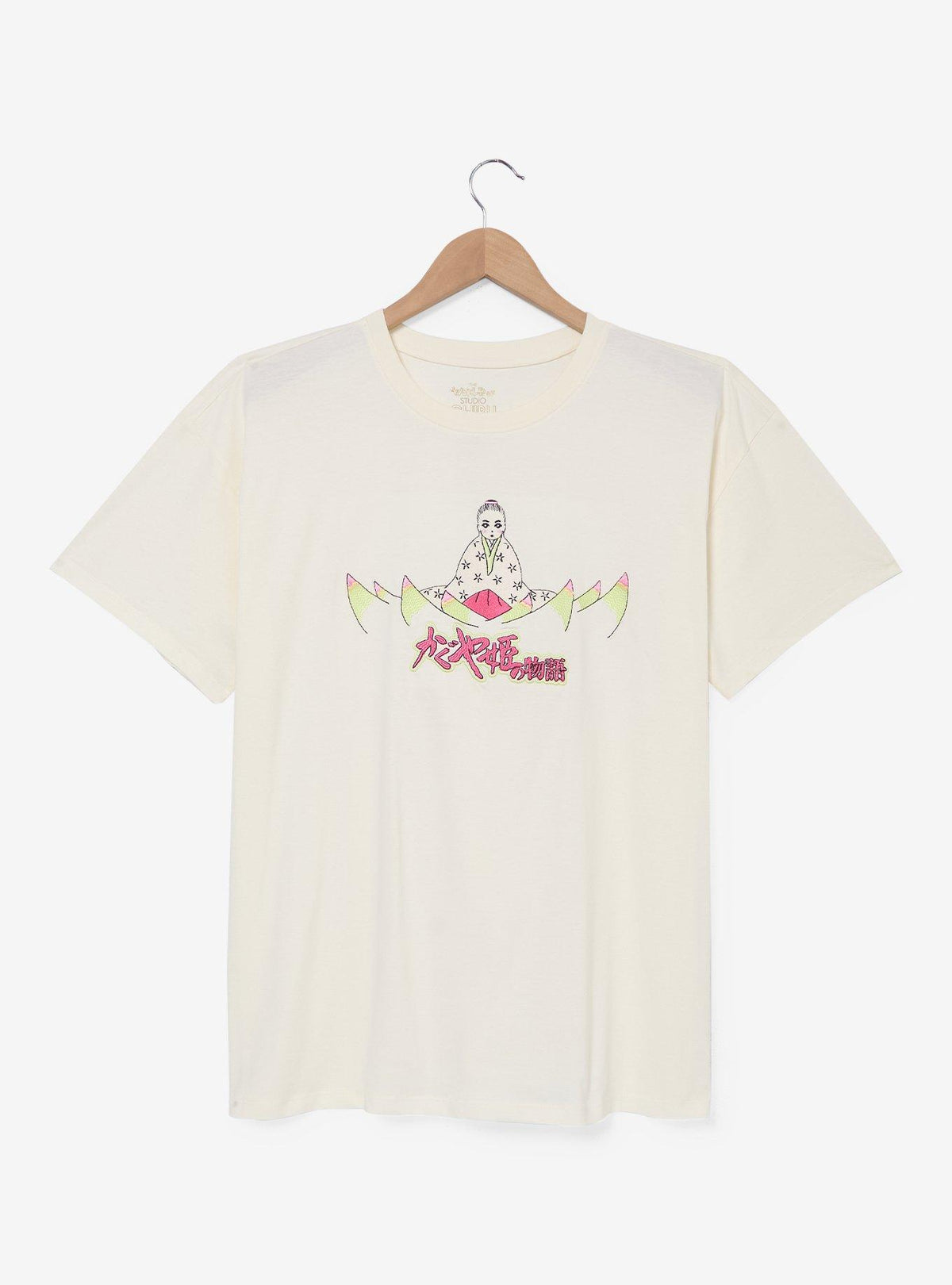 Polera bordada Princess Kaguya, tallas plus