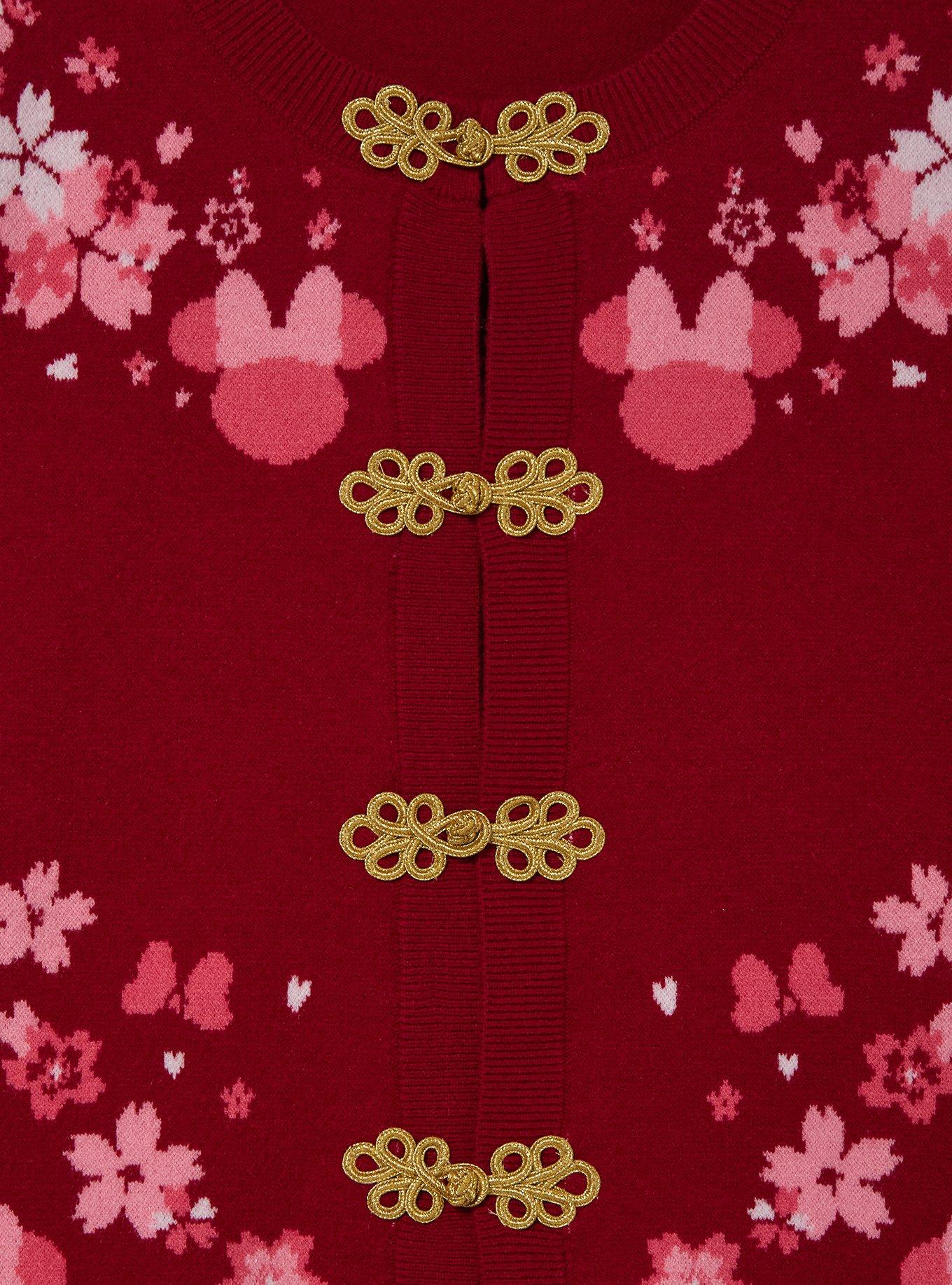 Cárdigan floral de Minnie Mouse para Año Nuevo chino