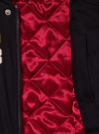 Chaqueta corta estilo moto de Mulan para mujer