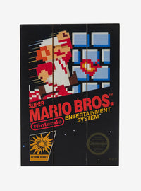 Cuadro retro de Super Mario Bros.