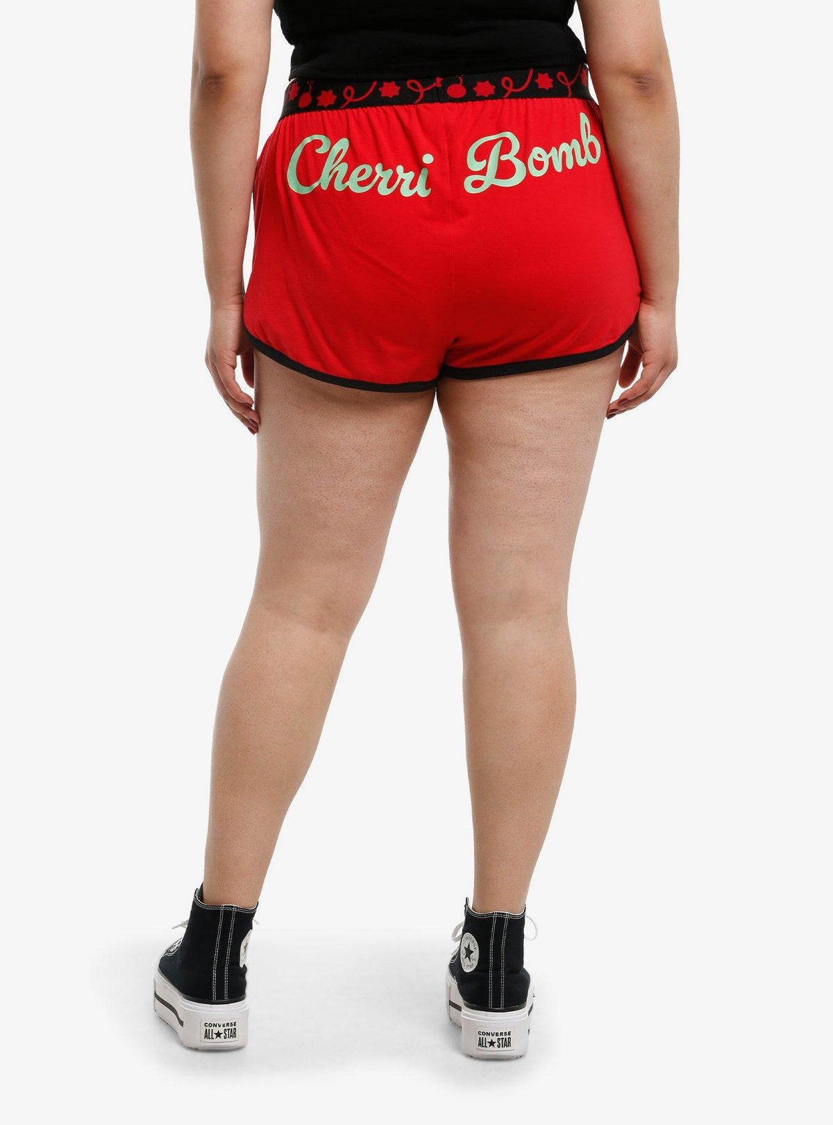 Shorts suaves talla grande Cherri Bomb - Hazbin Hotel