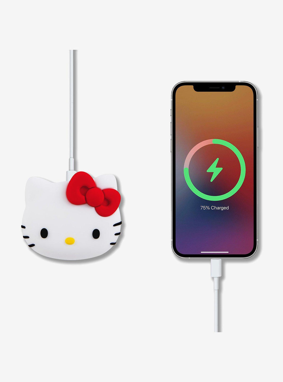 Cargador de pared de silicona Hello Kitty