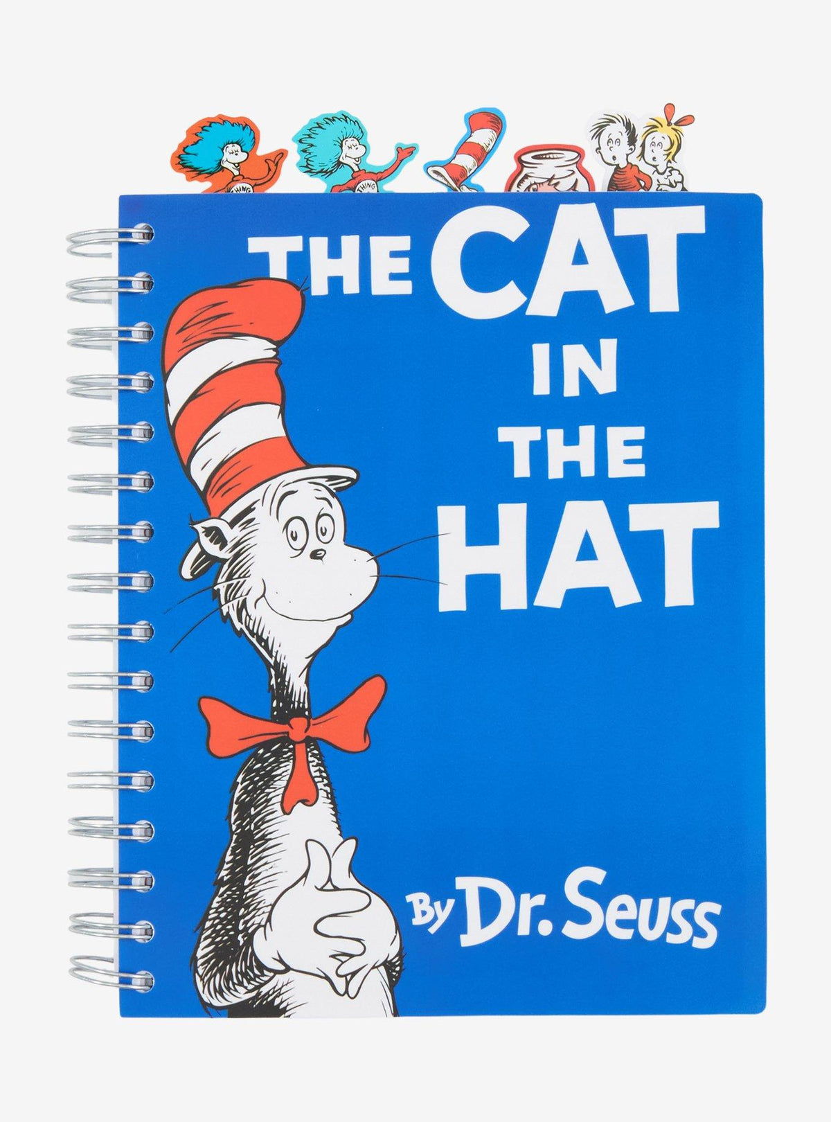 Diario con pestañas de The Cat in the Hat