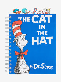 Diario con pestañas de The Cat in the Hat