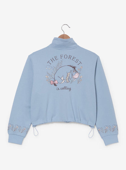 Polerón corto deportivo Eeyore Floral de Winnie the Pooh