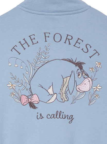Polerón corto deportivo Eeyore Floral de Winnie the Pooh