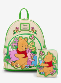 Mochila mini Disney Winnie the Pooh Pooh y Piglet leyendo