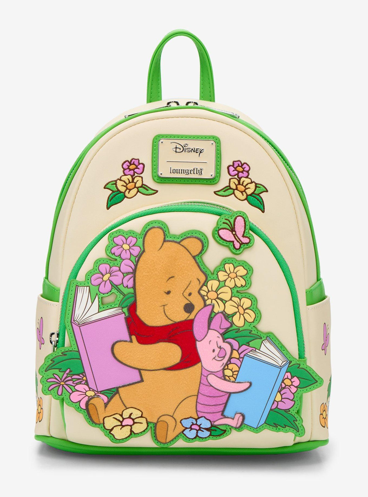 Mochila mini Disney Winnie the Pooh Pooh y Piglet leyendo