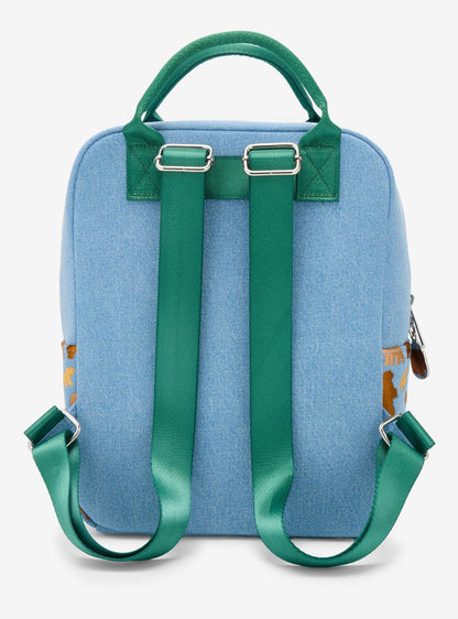 Mochila mini de mezclilla Disney Brother Bear bordada