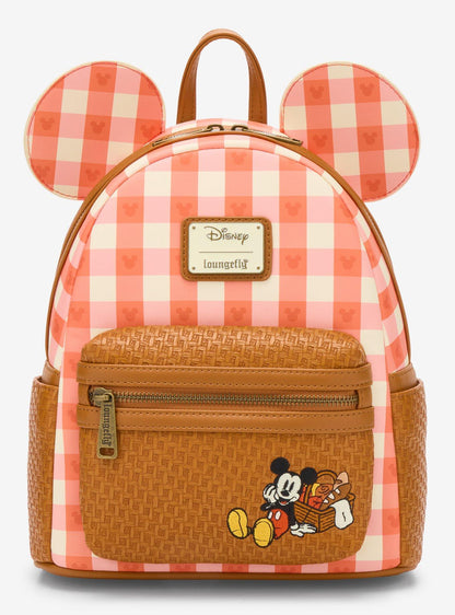 Mochila mini Picnic de Mickey Mouse con orejas