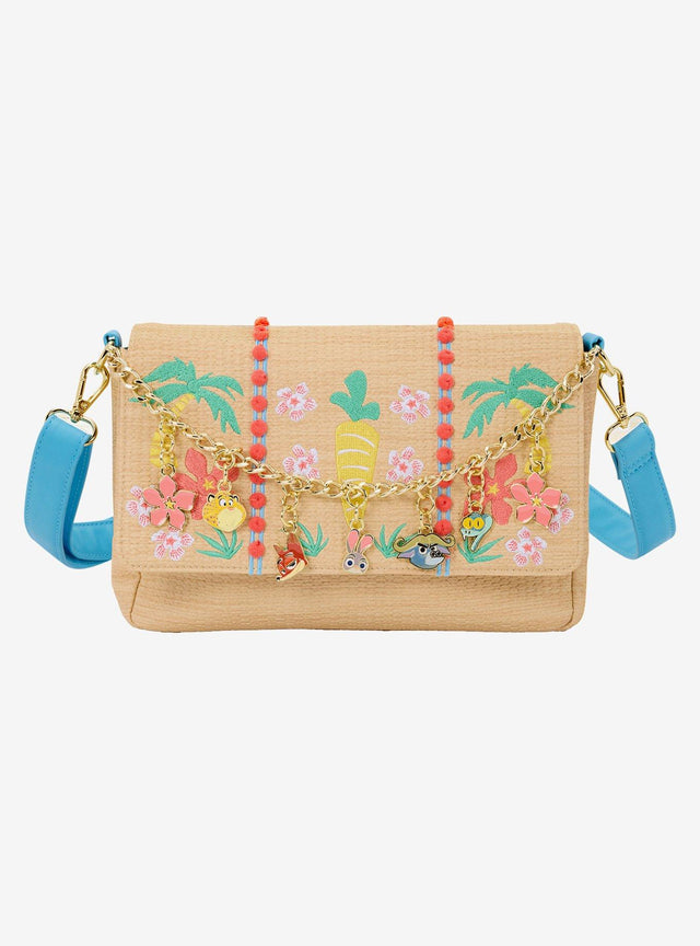 Cartera bandolera bordada tropical Zootopia 2