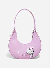 Cartera rosada con dije de Hello Kitty