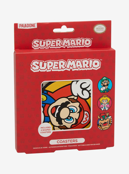 Set de posavasos de personajes de Super Mario