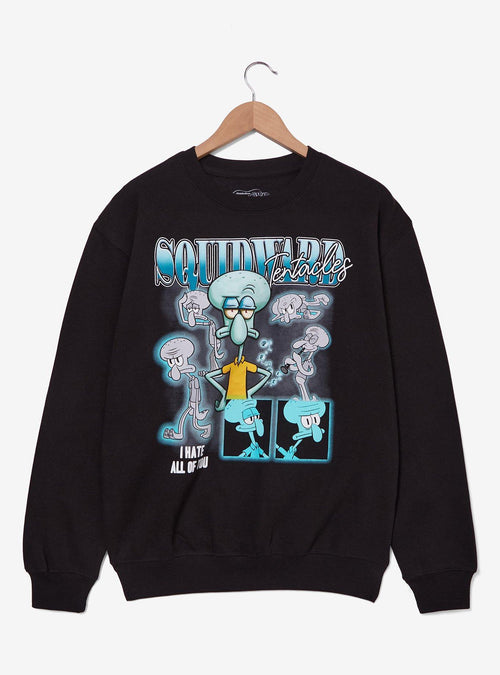 Polerón SpongeBob SquarePants con retratos de Squidward Tentacles