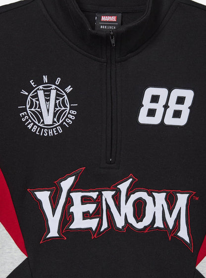 Polerón con cierre de un cuarto Venom Racing