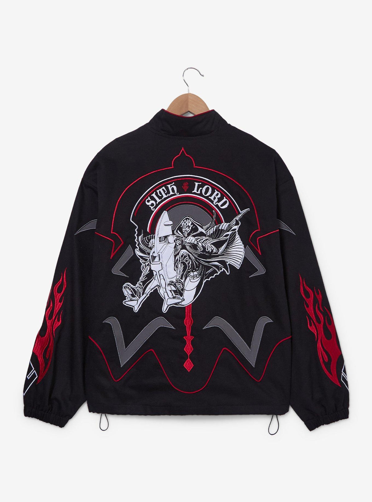 Chaqueta estilo moto bordada Darth Maul de Star Wars
