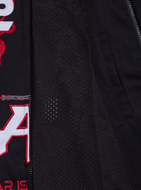 Chaqueta estilo moto bordada Darth Maul de Star Wars