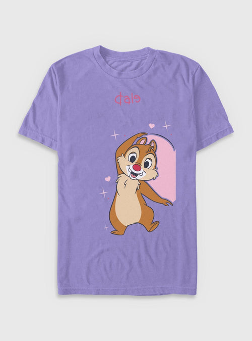 Polera Disney Chip 'n Dale Dale Heart de algodón