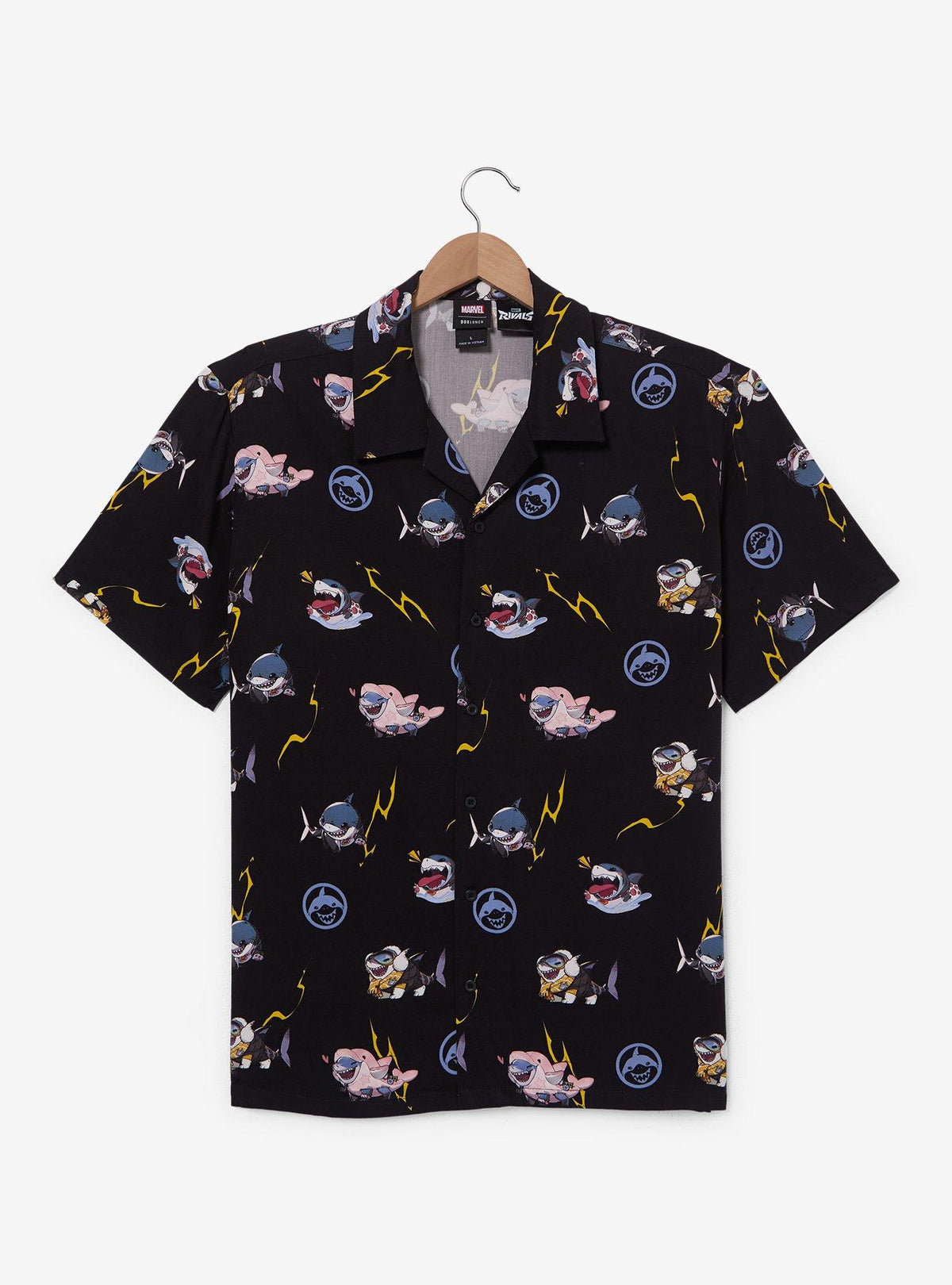 Camisa Marvel Rivals de Jeff the Land Shark