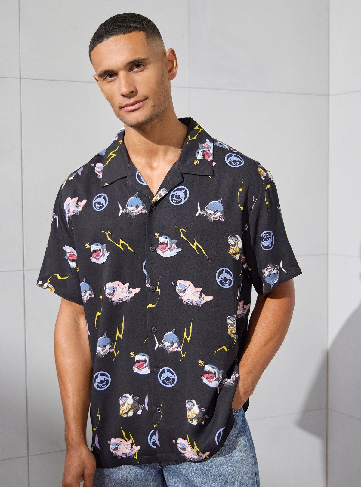 Camisa Marvel Rivals de Jeff the Land Shark