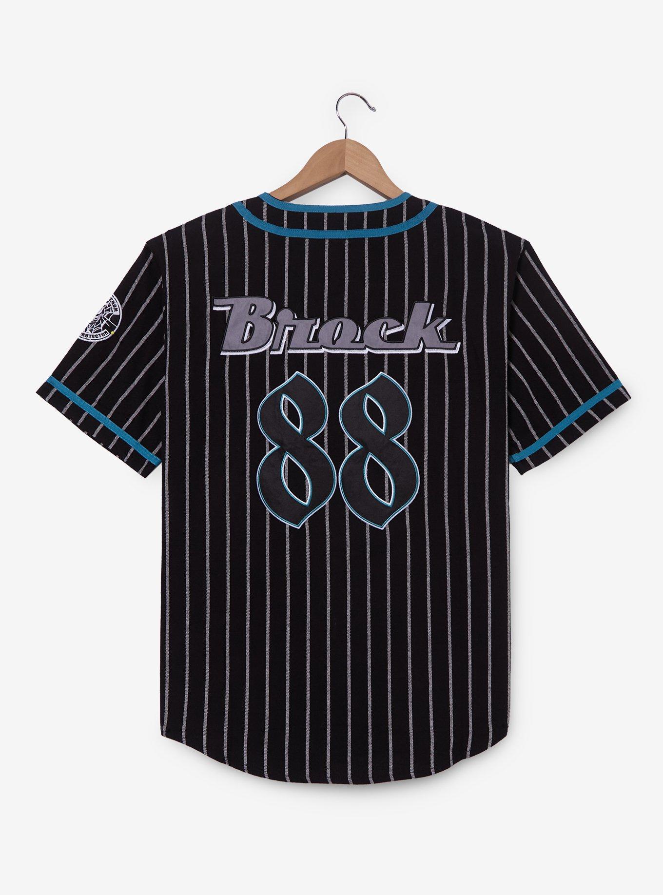 Camiseta de béisbol a rayas Marvel Venom